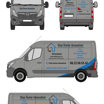 Maquette du véhicule